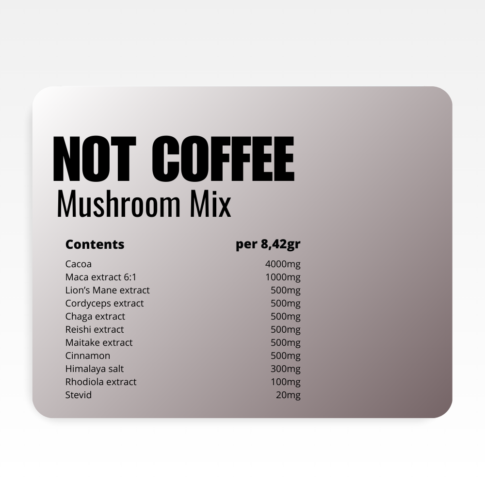 Not Coffee - Mushroom mix
