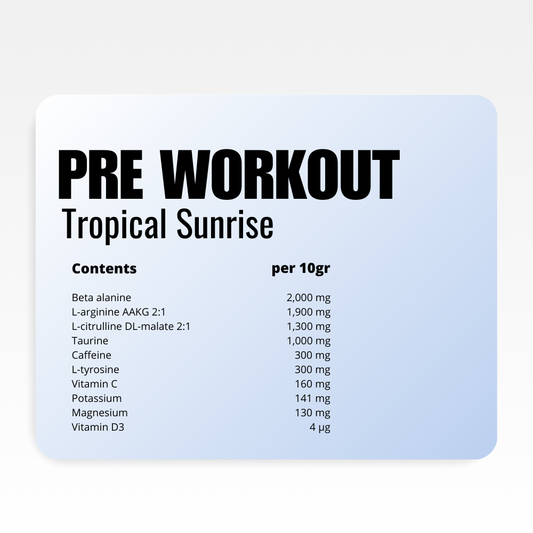Pre Workout