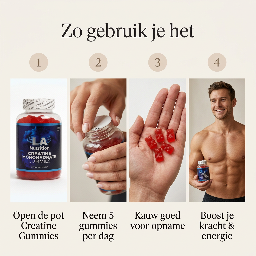 Creatine Gummies - 120 stuks